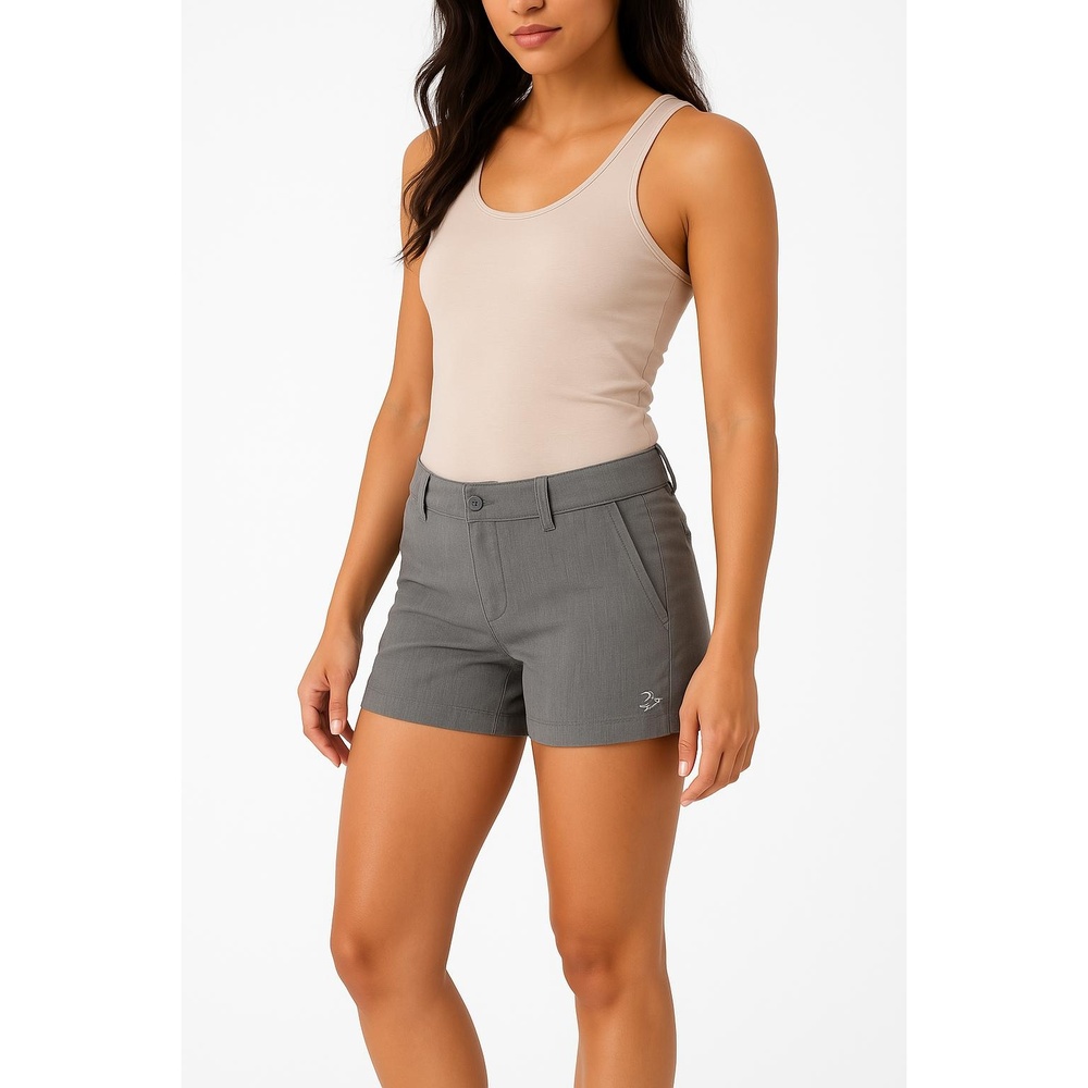 HONOLUA SURF CO. Wahine Light Grey Shorts‎ Womens Size 7